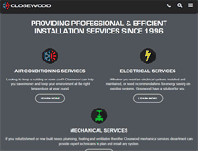 Tablet Screenshot of closewood.com